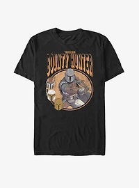 Star Wars The Mandalorian Bounty Hunter Comic T-Shirt