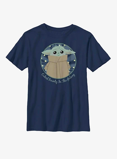 Star Wars The Mandalorian Child Cutest Galaxy Youth T-Shirt