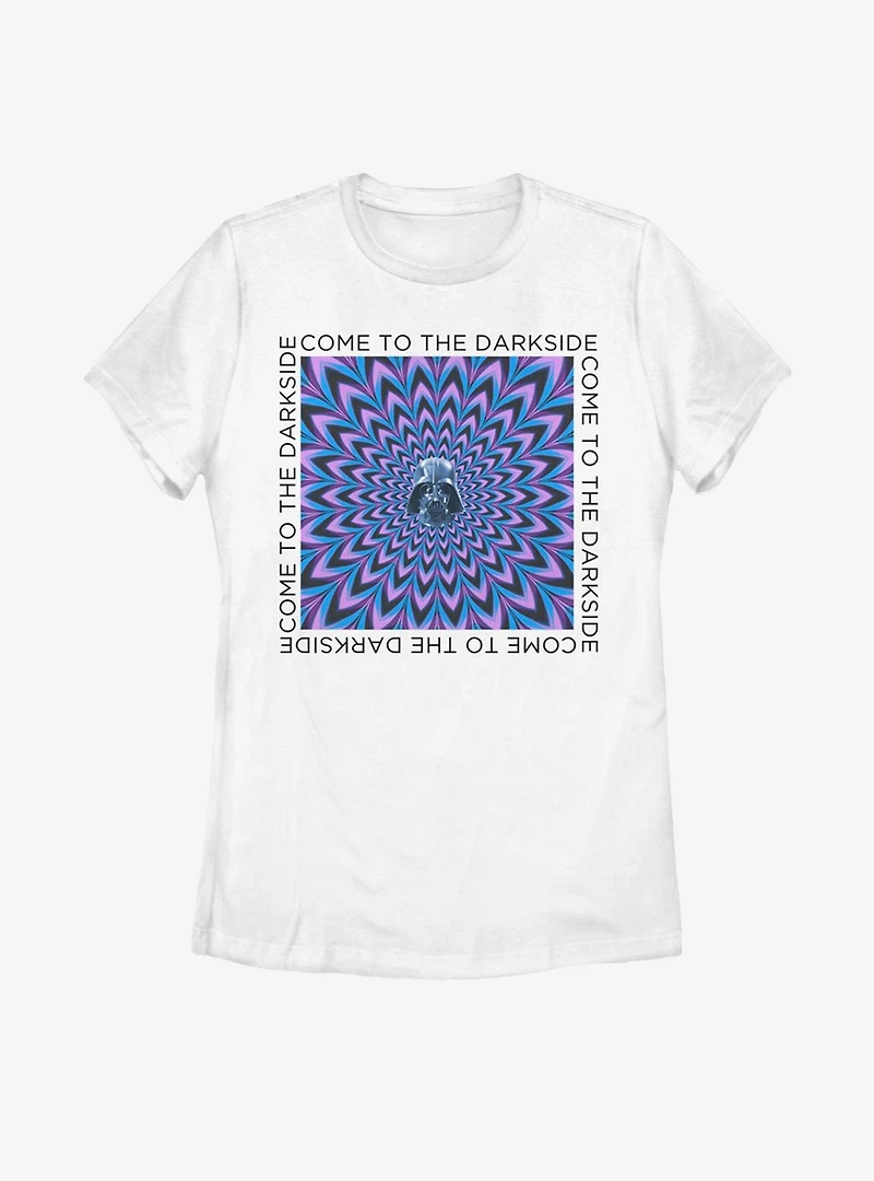 Star Wars Darth Vader Dark Side Hypnotize Womens T-Shirt