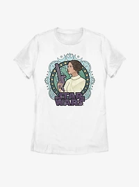 Star Wars Leia Glass Womens T-Shirt