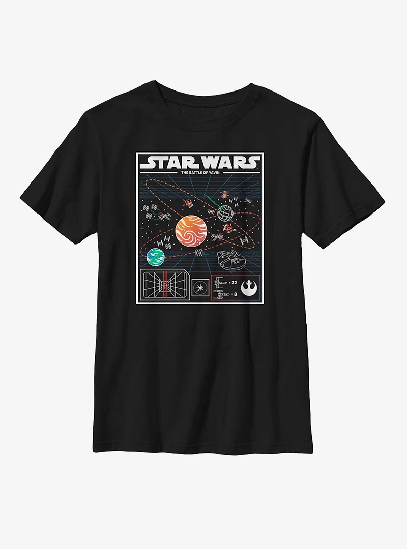 Star Wars The Battle Of Yavin Youth T-Shirt