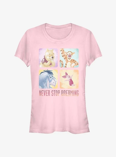 Disney Winnie The Pooh Never Stop Dreaming Girls T-Shirt