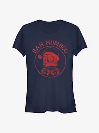 Disney Donald Duck Bah Humbug Classic Girls T-Shirt