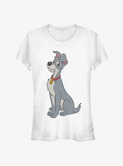 Disney Lady And The Tramp Tramp Classic Girls T-Shirt