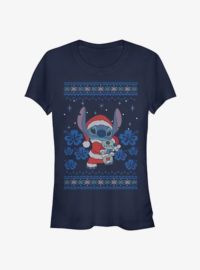 Disney Lilo & Stitch Christmas Stitch Girls T-Shirt