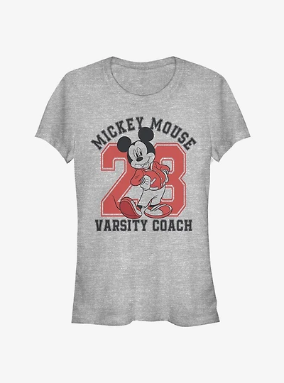 Disney Mickey Mouse Varsity Coach Classic Girls T-Shirt