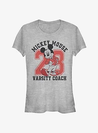 Disney Mickey Mouse Varsity Coach Classic Girls T-Shirt