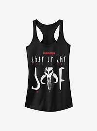 Star Wars The Mandalorian This Is Way Mando'a Encryption Girls Tank