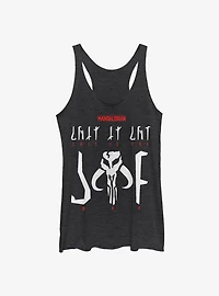 Star Wars The Mandalorian This Is Way Mando'a Encryption Girls Tank