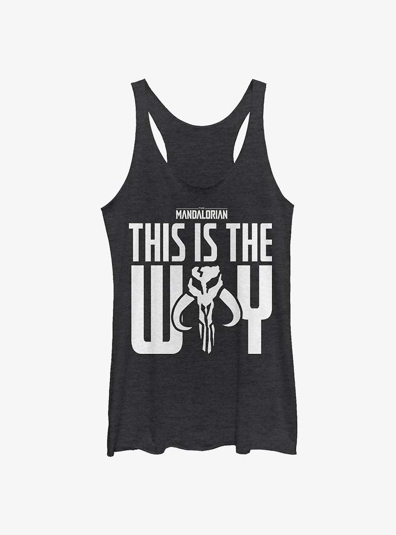 Star Wars The Mandalorian This Is Way Bold Iron Heart Girls Tank