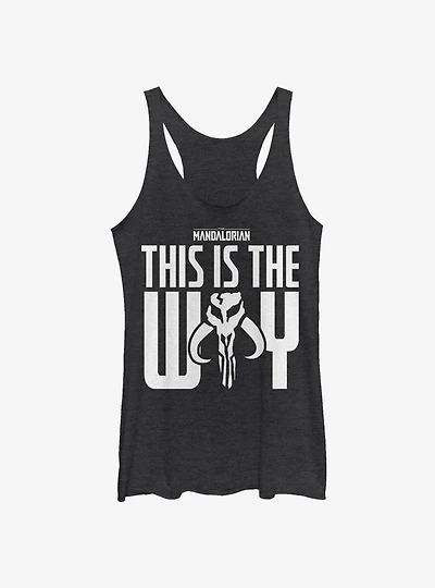 Star Wars The Mandalorian This Is Way Bold Iron Heart Girls Tank