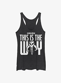 Star Wars The Mandalorian This Is Way Bold Iron Heart Girls Tank