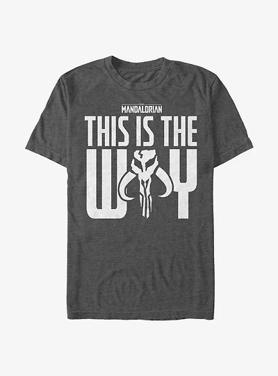 Star Wars The Mandalorian This Is Way Bold Iron Heart T-Shirt