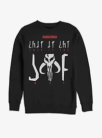 Star Wars The Mandalorian This Is Way Logo Sweatshirt