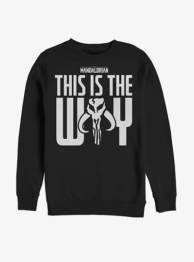 Star Wars The Mandalorian This Is Way Sweatshirt