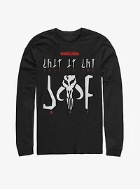Star Wars The Mandalorian This Is Way Logo Long-Sleeve T-Shirt