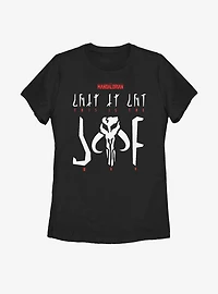 Star Wars The Mandalorian This Is Way Logo Womens T-Shirt