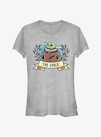 Star Wars The Mandalorian Child Banner Girls T-Shirt