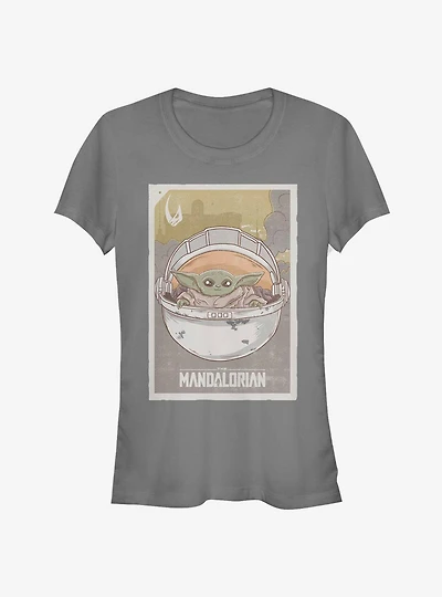 Star Wars The Mandalorian The Child Poster Girls T-Shirt