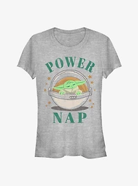 Star Wars The Mandalorian Child Power Nap Girls T-Shirt