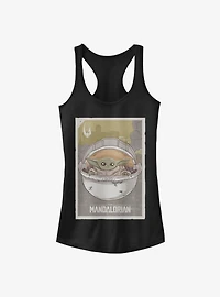 Star Wars The Mandalorian Child Poster Girls Tank