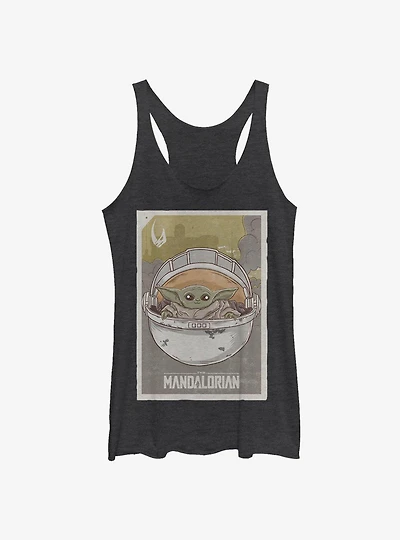Star Wars The Mandalorian The Child Poster Girls Tank