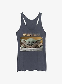Star Wars The Mandalorian The Child Box Photo Girls Tank