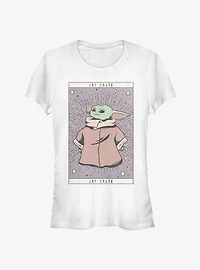 Star Wars The Mandalorian Child Tarot Girls T-Shirt