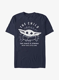 Star Wars The Mandalorian Child Force Is Strong T-Shirt