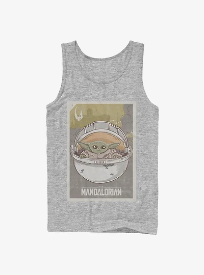 Star Wars The Mandalorian Child Poster Tank