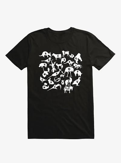 Alphabet Zoo Animals T-Shirt