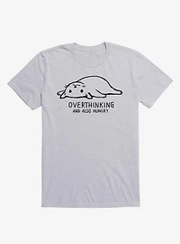Overthinking And Also Hungry Cat T-Shirt