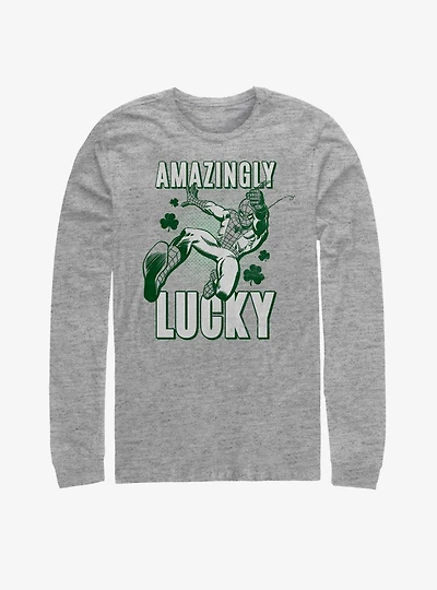 Marvel Spider-Man Amazingly Lucky Long-Sleeve T-Shirt