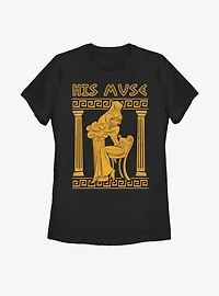 Disney Hercules His Muse Megara Womens T-Shirt