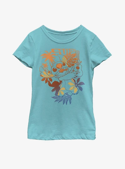 Disney Lilo And Stitch Aloha Youth Girls T-Shirt