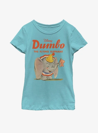 Disney Dumbo Classic Art Youth Girls T-Shirt