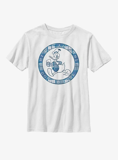 Disney Donald Duck Tartan Youth T-Shirt