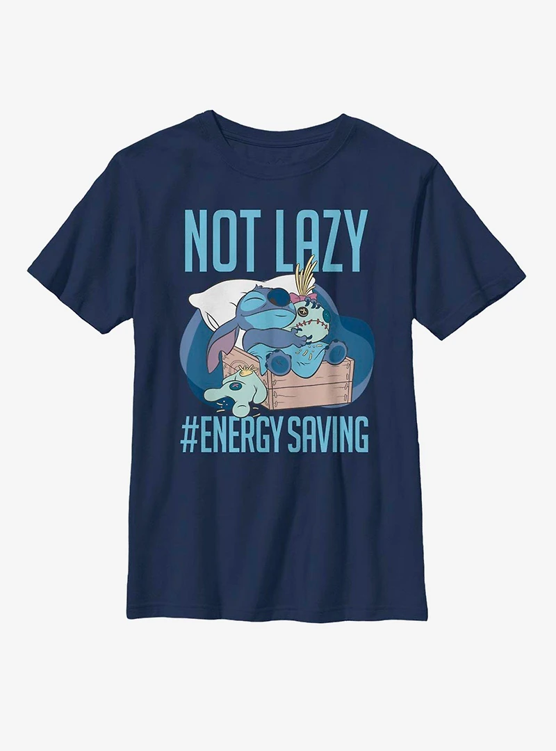 Disney Lilo And Stitch Energy Saving Youth T-Shirt