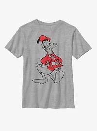 Disney Donald Duck Holiday Fill Youth T-Shirt