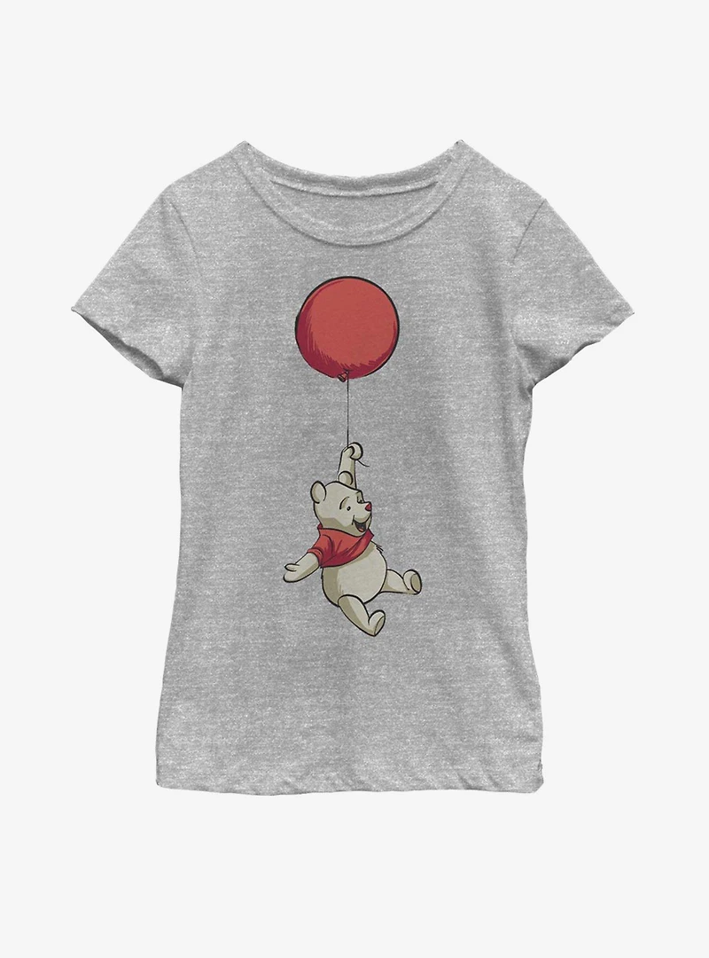 Disney Winnie The Pooh Balloon Youth Girls T-Shirt