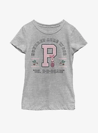 Disney Winnie The Pooh Piglet Collegiate Youth Girls T-Shirt