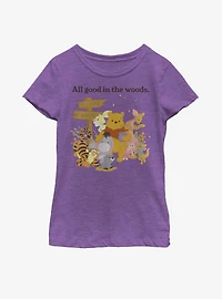 Disney Winnie The Pooh Woods Youth Girls T-Shirt