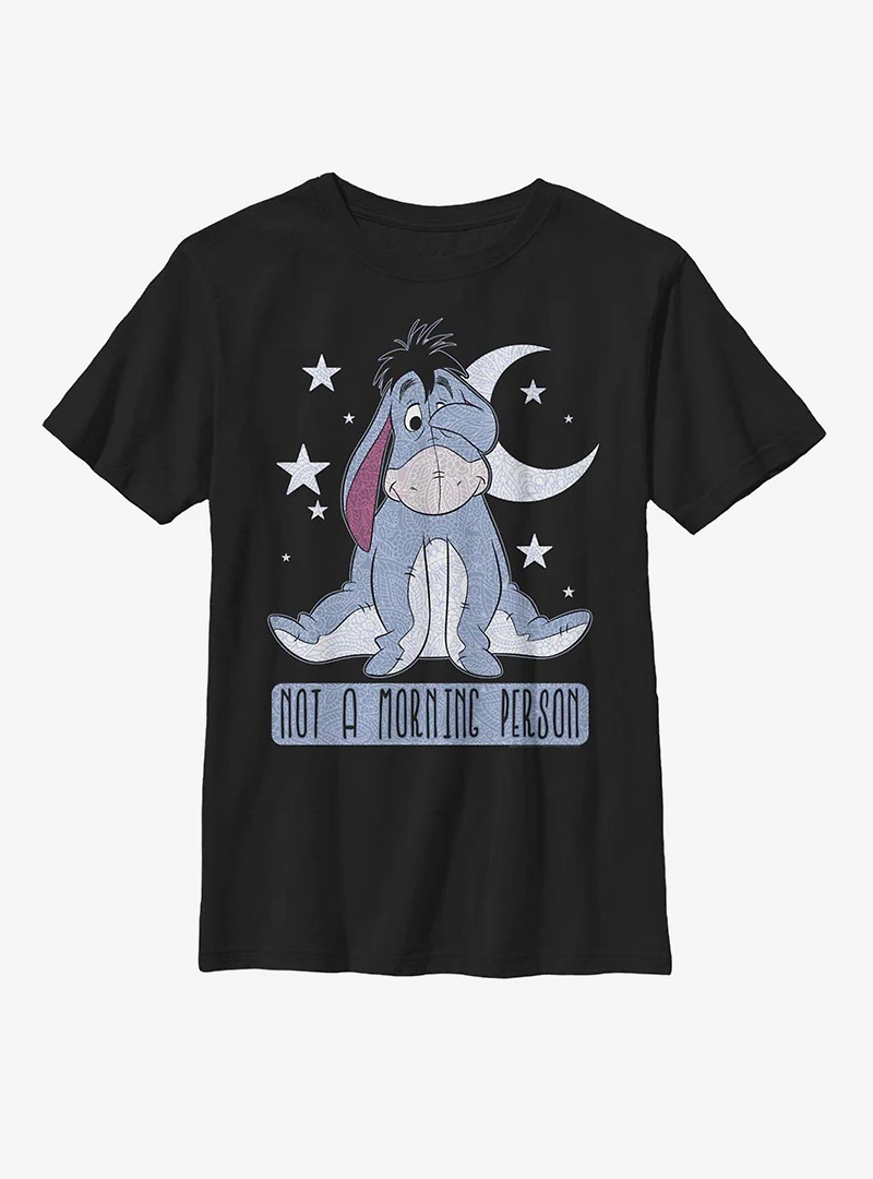 Disney Winnie The Pooh Eeyore Not Morning Youth T-Shirt