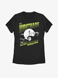 Disney The Nightmare Before Christmas Spooky Womens T-Shirt