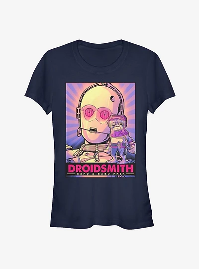 Star Wars Droid Smith C3P0 Girls T-Shirt