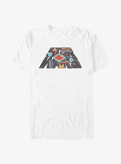 Star Wars Aztec Logo Doodle T-Shirt