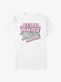 Star Wars Checker Falcon 2 T-Shirt