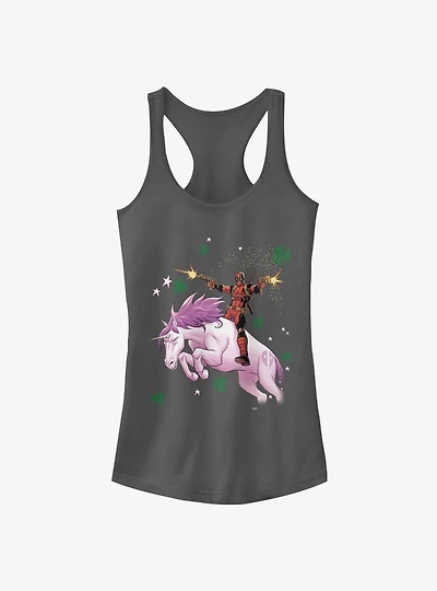 Marvel Deadpool Lucky Deadpool Girls Tank