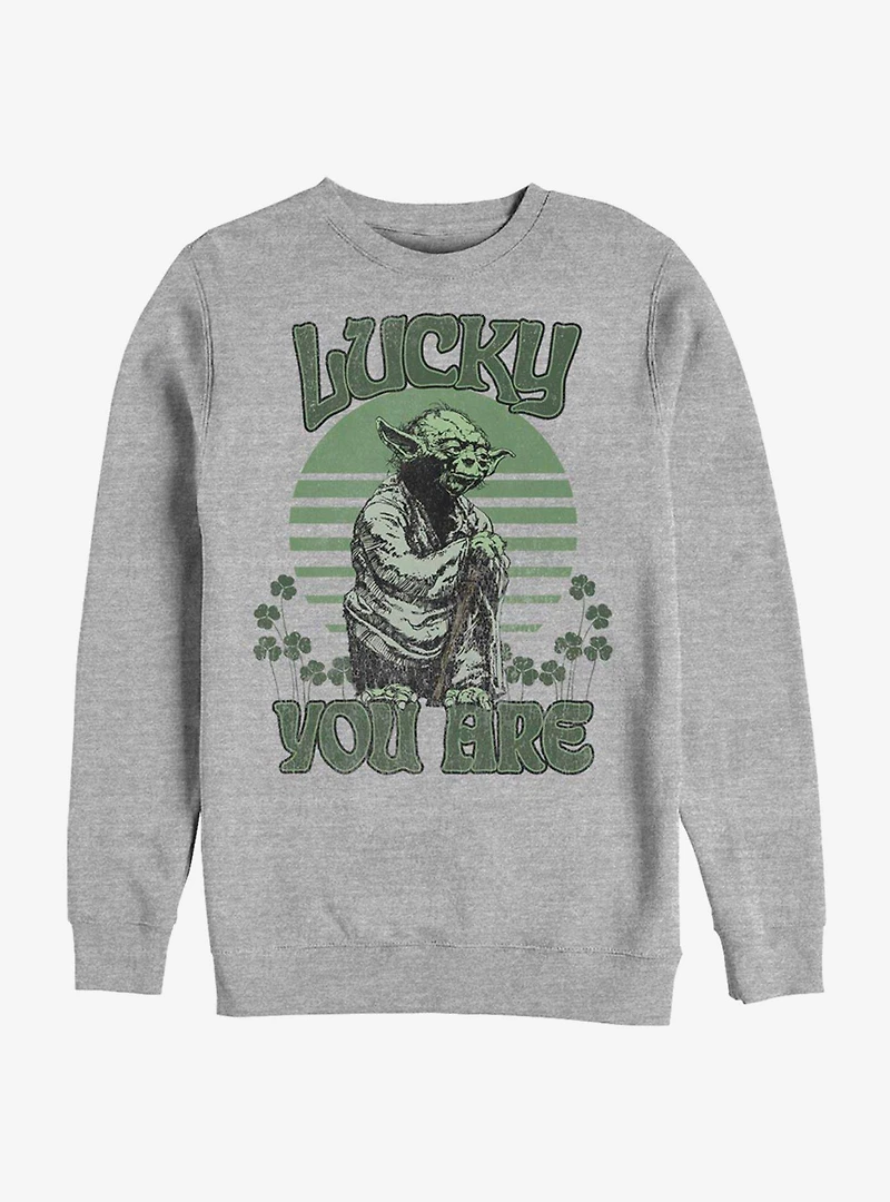 Star Wars Lucky Is Yoda Sweatshirt