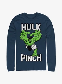 Marvel Hulk Pinch Long-Sleeve T-Shirt